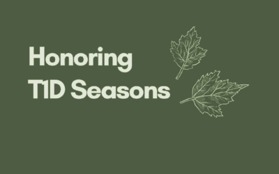 Honoring T1D Seasons in Fall